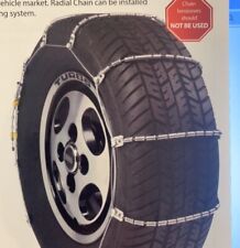 2-new Trucksuv P24565r17 P24560r18 Peerless Snow Ice Cable Tire Chains