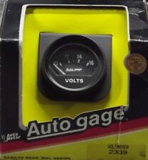 2 Inch Voltmeter Gauge Kit Autogage By Autometer 2339