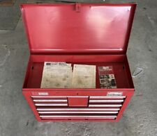 Vintage Craftsman Usa 10 Drawer 26 Top Metal Tool Box Chest Storage Case 65419