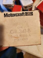 Vintage Motorcraft Voltage Regulator Gr-341-b D4tz-10316-a Nos