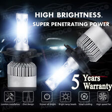 2x H4 9003 Hb2 Led Headlight Bulbs Conversion Kit High Low Beam 8000k White Us