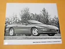 1994 Pontiac Firebird Formula Press Photo