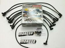 Moroso Sbc Chevy 305 350 Spark Plug Wires Hei 90 Degree Boots Over Valve Cover