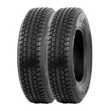 Set 2 215 75 14 Trailer Tires 6ply Heavy Duty St21575d14 2157514 Replace Tire