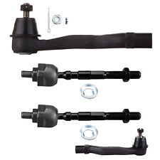 Front Inner Outer Tie Rod End Linkage Steering Kit For 1994-2001 Acura Integra