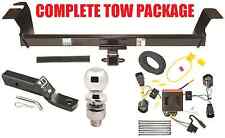 Fits 11-20 Dodge Grand Caravan Complete Trailer Hitch Package Receiver Tow New