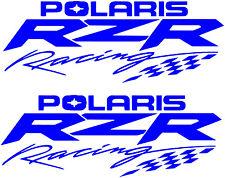 Polaris Rzr Racing Atv Utv Stickers Decals Any Color Buy I Get 1 Free