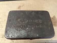 Vintage Snap-on - Small Metal Tool Box Usa