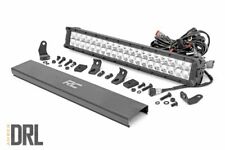 Rough Country 20-inch Cree Led Light Bar-dual Row Chrome Series W Amber Drl