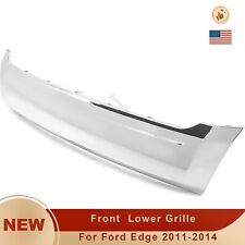 Fo1087132 Front Bumper Upper Grille Chrome Fit For 2011 2012 2013 2014 Ford Edge