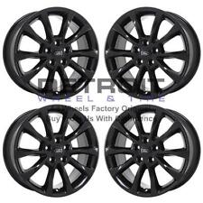 17 Ford Fusion Gloss Black Wheels Rims Factory Oem 10119 2013-2019 Set