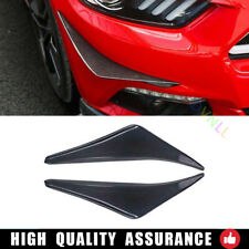 For Ford Mustang 15-2017 Dry Carbon Fiber Front Bumper Lip Spoiler Aprons Cover