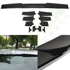 For Acura Tl Roof Window Spoiler Wing 2004-2008 Adjustale Glossy Black