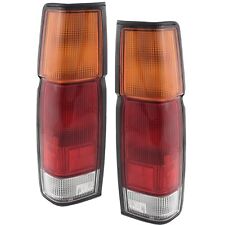 Tail Lights For 1995-97 Nissan Pickup 86-94 D21 Left Right Halogen With Bulbs