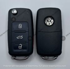 New Volkswagen 4 Button Remote Flip Smart Key Proximity Nbg010206t 5k0837202ak
