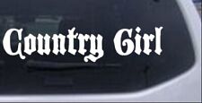 Country Girl Car Or Truck Window Laptop Decal Sticker 10x2.3