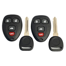 2 Oem Electronics Keyless Remote Fobs Chip Keys 4 Button Kobgt04a 15252034