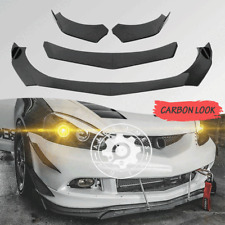 For Acura Integra Front Bumper Lip Spoiler Carbon Fiber Look Diy Paint Capable