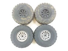 4x Axial Nitto Trail Grappler Mt 1.9 Rc Crawler Tires On 12mm Hex Wheels Misma
