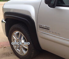 Factory Style Fender Flares For 2007-2013 Chevy Silverado 1500 Crew Cab 5.8 Bed