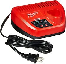 Milwaukee M12 12 Volt Charger Red Lithium-ion 48-59-2401
