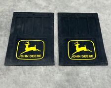 John Deere Made In Usa Rubber Mud Flaps  1pair 12x18x14 New Not Nos