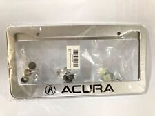 Acura License Plate Holder Frame - Textured Chrome Finish New Sealed