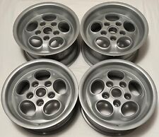 Set Of 4 Early Offset 16x7 16x8 Porsche 944 Turbo Phone Dial Wheels Refinished