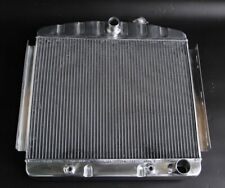 Kks Aluminum 3 Row Radiator 21w Core Fit 1955 56 1957 Chevy Bel Air 6 Cylinder