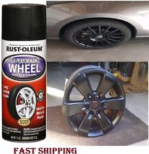 Wheel Coating Spray Paint Car Trucks Metallic Matt Black Rims Stop Rust Durable