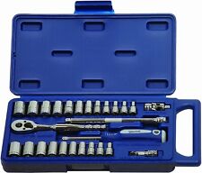 Williams Tools 27-piece 14-inch Drive Shallow 6 Point Socket Ratchet Set