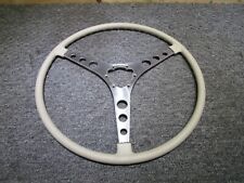 6162 Corvette 17 Inch Reproduction Steering Wheel New Fawn Beige Blem