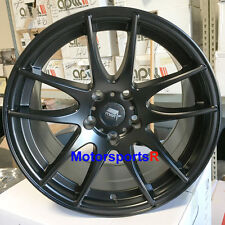 Mst Mt30 17 X 9 30 Flat Black Rims Wheels 5x114.3 5x4.5 Drift Hellaflush Rx7 Fd