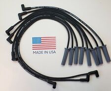 Oldsmobile 350 400 403 425 455 Black Hei 8.5mm Spiral Core Spark Plug Wires Usa