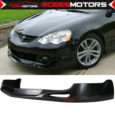 Fits 02-04 Acura Rsx Dc5 Pu Sport Style Unpainted Front Bumper Lip Lower Spoiler