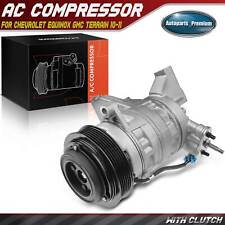 New Ac Compressor With Clutch For Chevrolet Equinox Gmc Terrain 2010 2011 3.0l
