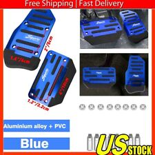 Blue Universal Non-slip Automatic Car Gas Brake Foot Pedal Pad Cover Accelerator