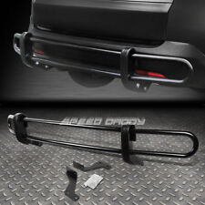 For 09-16 Toyota Venza Suv Black Coated Double Bar Rear Bumper Protector Guard