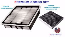 Air Filter Charcoal Cabin Filter Combo For 2001 - 2004 2005 2006 Lexus Ls430