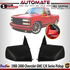 Front Mirrors Manual Side Lh Rh For 1988-2000 Chevy Gmc Ck Series Pickup