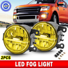 Led Fog Lights Bumper Lamps Amber For 2007-2014 Ford Expedition 2008-2011 Ranger