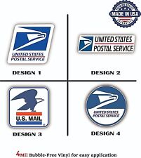 Usps Postal Service Mail Delivery Vinyl Decal Sticker Car Truck Bumper 4mil