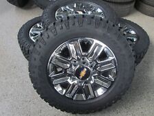20 Chevy 2500 Hd 3500 Hd Oem Factory Wheels Rims Tires Chrome Duratrac Sensors