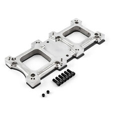 Dual Carb 4150 6-71 8-71 Blower Adapter Plate Polished