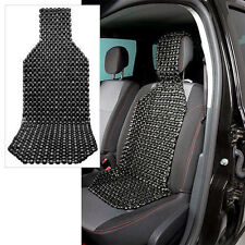 Wood Beaded Car Seat Cushion Car Seat Cover Massager Black Us Seller