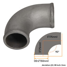 50mm 2 Cast Aluminum 90 Degree Elbow Pipe Turbo Intercooler Pipe Universal