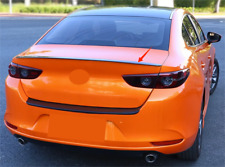 Fiber Spoiler Wing For 2019-2023 Mazda 3 Sedan Factory Style Rear Trunk Lip