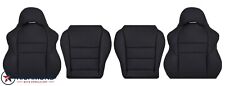 For 2005-2006 Acura Rsx Type-s -driver Passenger Leather Seat Covers Black