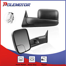 Power Heated Tow Mirrors Kit For 98-01 Dodge Ram 1500 2500 3500 Left Right