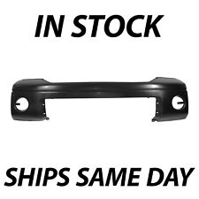 New Primered - Front Bumper Cover For 2007-2013 Toyota Tundra With Park Assist